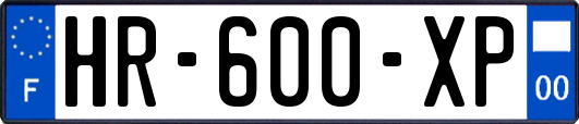 HR-600-XP