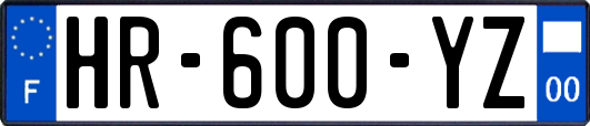 HR-600-YZ