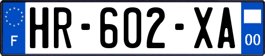 HR-602-XA