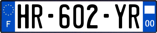 HR-602-YR