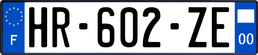 HR-602-ZE
