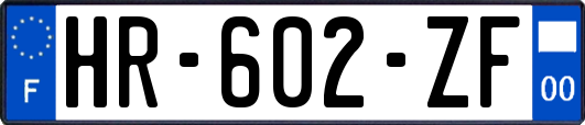 HR-602-ZF