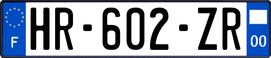 HR-602-ZR