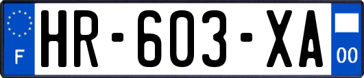 HR-603-XA