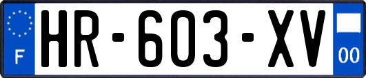 HR-603-XV