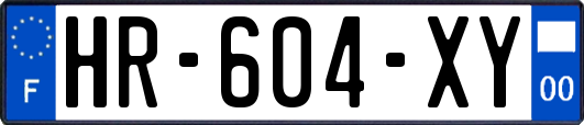 HR-604-XY