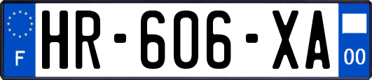 HR-606-XA