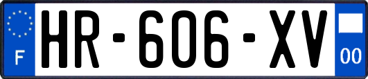 HR-606-XV