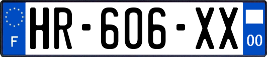 HR-606-XX