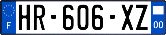 HR-606-XZ