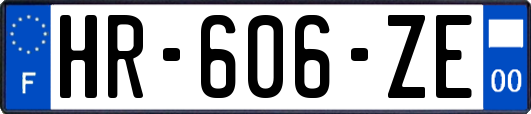 HR-606-ZE