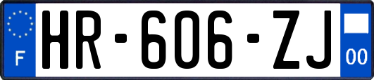 HR-606-ZJ