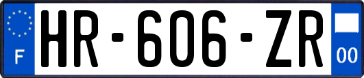 HR-606-ZR