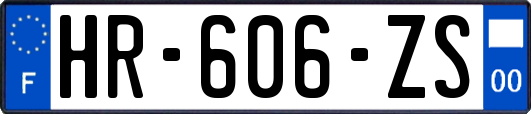 HR-606-ZS