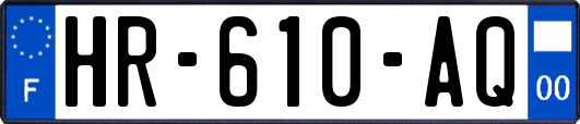 HR-610-AQ