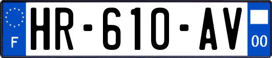 HR-610-AV
