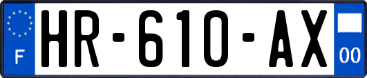 HR-610-AX