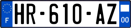 HR-610-AZ