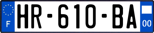 HR-610-BA