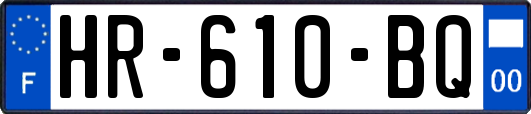 HR-610-BQ