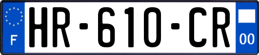 HR-610-CR