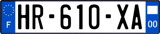 HR-610-XA