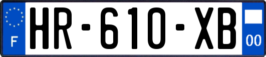 HR-610-XB