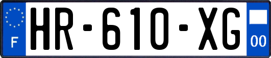 HR-610-XG