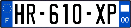 HR-610-XP