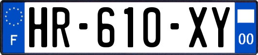 HR-610-XY