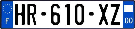 HR-610-XZ