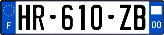 HR-610-ZB