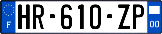 HR-610-ZP