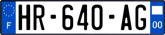 HR-640-AG
