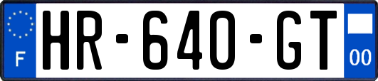 HR-640-GT