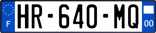 HR-640-MQ