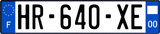 HR-640-XE