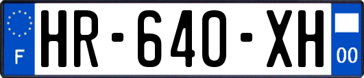 HR-640-XH