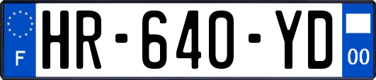HR-640-YD