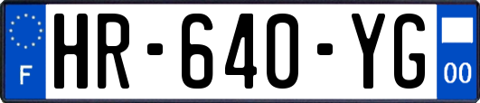 HR-640-YG