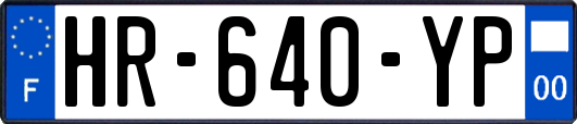HR-640-YP