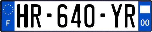 HR-640-YR