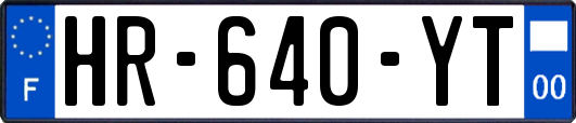 HR-640-YT
