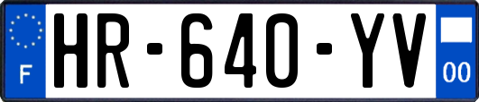 HR-640-YV