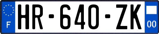 HR-640-ZK