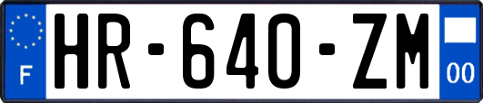 HR-640-ZM