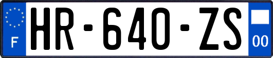 HR-640-ZS