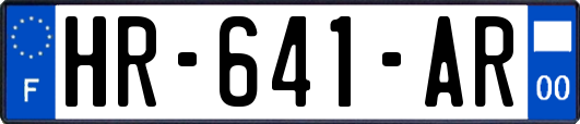 HR-641-AR