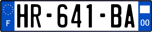 HR-641-BA