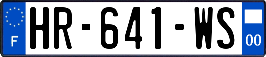HR-641-WS